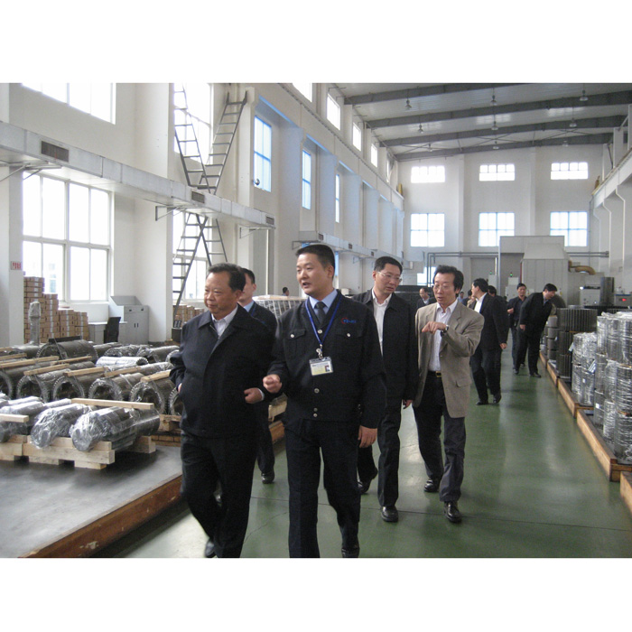 常州市市長王偉成視察天山重工